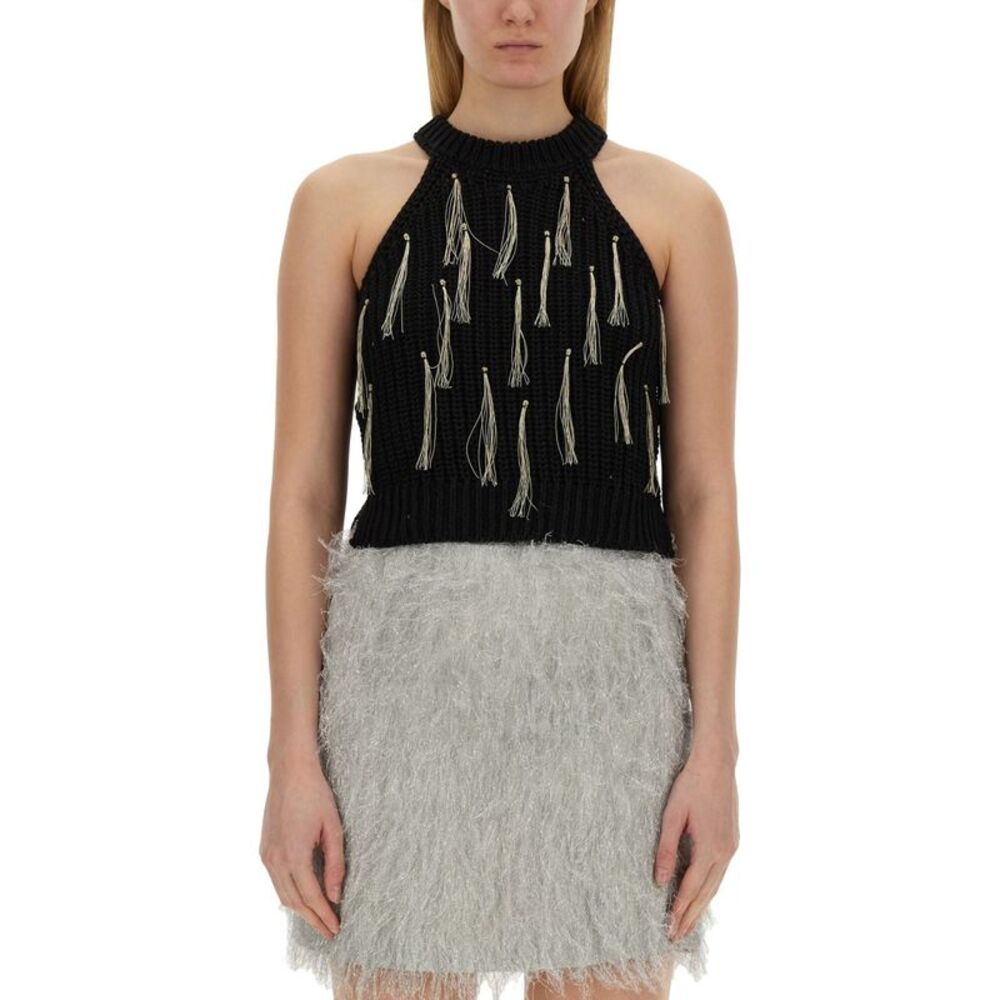 Alysi Women Top With Fringe